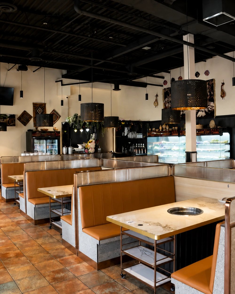The dining room at Otluk Hot Pot